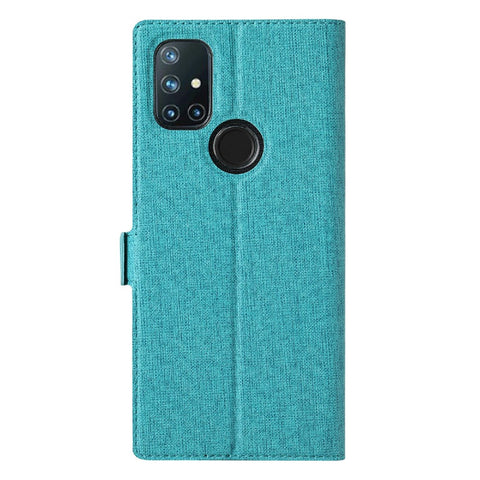 VILI K Series Card Slots Wallet Stand Design Full Protection Leather Folio Phone Cover for OnePlus Nord N10 5G