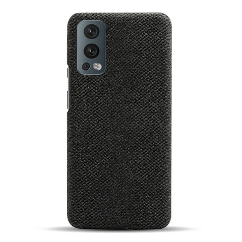KSQ Solid Color Soft Premium Cloth Coated PC Phone Case for OnePlus Nord 2 5G