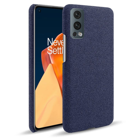 KSQ Solid Color Soft Premium Cloth Coated PC Phone Case for OnePlus Nord 2 5G