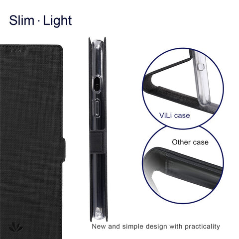 VILI K Series Wallet Design Leather Phone Stand Cover for OnePlus Nord 2 5G