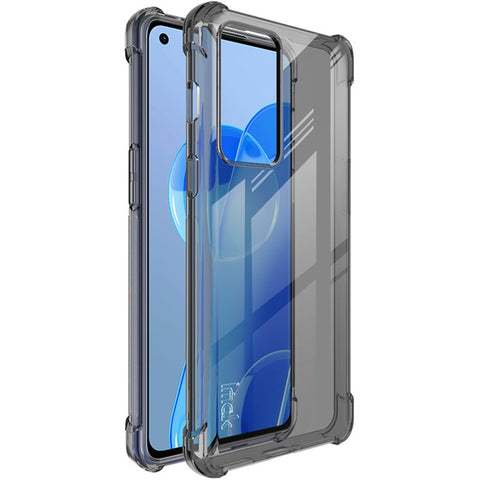IMAK Corner Airbags Anti-drop Flexible TPU Smooth Feel Phone Case Shell with Screen Protector for OnePlus 9RT 5G
