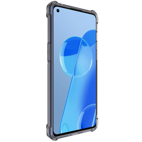 IMAK Corner Airbags Anti-drop Flexible TPU Smooth Feel Phone Case Shell with Screen Protector for OnePlus 9RT 5G