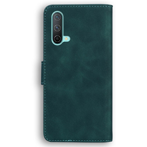 Butterfly Pattern Printing Dual-sided Magnetic Clasp Anti-scratch Skin-touch PU Leather Phone Cover with Stand for OnePlus Nord CE 5G