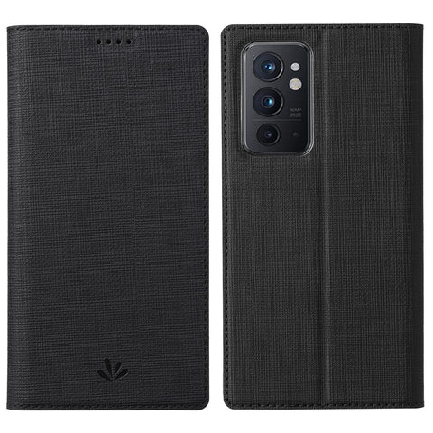VILI DMX Series Anti-scratch Mobile Phone Bag Case PU Leather Stand Auto Magnetic Closed Phone Cover for OnePlus 9RT 5G