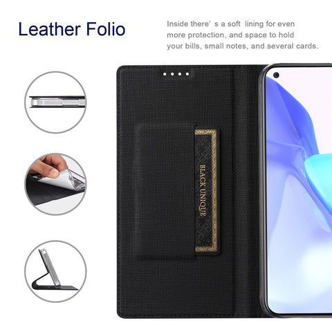 VILI DMX Series Anti-scratch Mobile Phone Bag Case PU Leather Stand Auto Magnetic Closed Phone Cover for OnePlus 9RT 5G