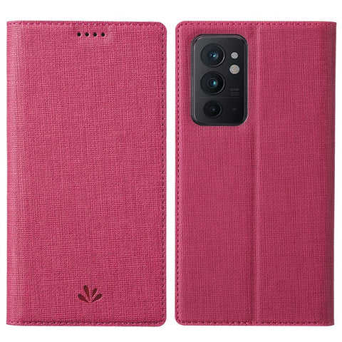 VILI DMX Series Anti-scratch Mobile Phone Bag Case PU Leather Stand Auto Magnetic Closed Phone Cover for OnePlus 9RT 5G