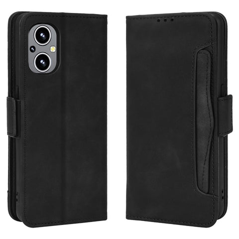 For OnePlus Nord N20 5G / Oppo Reno7 Z 5G / Reno7 Lite / A96 (China) / Reno8 Lite 5G / F21 Pro 5G / Reno8 Z 5G Multiple Card Slot PU Leather + TPU Full Protection Phone Cover with Stand Cash Pocket