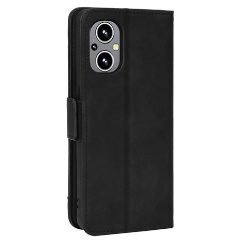 For OnePlus Nord N20 5G / Oppo Reno7 Z 5G / Reno7 Lite / A96 (China) / Reno8 Lite 5G / F21 Pro 5G / Reno8 Z 5G Multiple Card Slot PU Leather + TPU Full Protection Phone Cover with Stand Cash Pocket