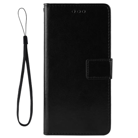 For OnePlus Nord N20 5G / Oppo Reno7 Z 5G / Reno7 Lite / A96 (China) / Reno8 Lite 5G / F21 Pro 5G / Reno8 Z 5G Crazy Horse Texture Foldable Stand PU Leather Wallet Folio Flip Phone Case with Wrist Strap