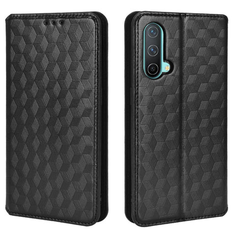 For OnePlus Nord CE 5G Strong Magnetic Good Protection Phone Cover Imprinted Pattern Cell Phone Case PU Leather + TPU Phone Case with Stand Wallet