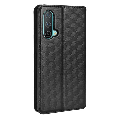For OnePlus Nord CE 5G Strong Magnetic Good Protection Phone Cover Imprinted Pattern Cell Phone Case PU Leather + TPU Phone Case with Stand Wallet