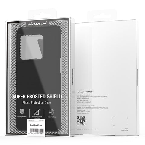 NILLKIN for OnePlus 10 Pro 5G Frosted Shield PC Case Anti-scratch Slim Anti-fall Protection Phone Cover