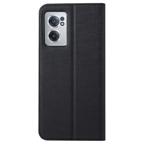 VILI DMX Series for OnePlus Nord CE 2 5G, Automatic Absorption Leather Phone Case Stand Cover with Single Card Slot