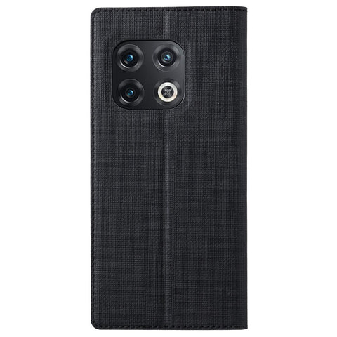 VILI DMX Series for OnePlus 10 Pro 5G, Auto-Absorbed Leather Phone Case with Stand Card Slot