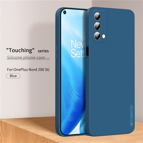 PINWUYO JK TPU-2 Series for OnePlus Nord N200 5G Precise Cutouts TPU Case Shock Absorption Smooth Shell