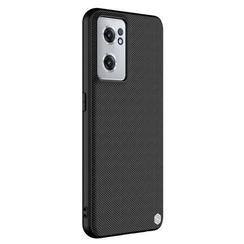 NILLKIN Nylon Fiber Texture Case for OnePlus Nord CE 2 5G, Hard PC Soft TPU Anti-Fingerprint Shockproof Back Cover