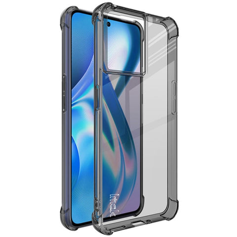 IMAK for OnePlus Ace 5G/10R 5G Airbag Design Wear-resistant Case Soft TPU Anti-drop Camera Protective Cover with Screen Protector