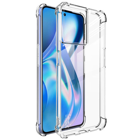IMAK for OnePlus Ace 5G/10R 5G Airbag Design Wear-resistant Case Soft TPU Anti-drop Camera Protective Cover with Screen Protector