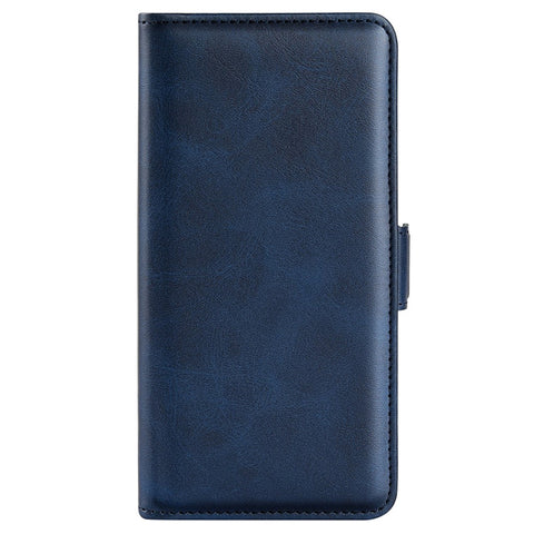 For OnePlus Ace 5G/10R 5G Folio Flip Dual-Clasp PU Leather Phone Cover Adjustable Folding Stand Shockproof Case Cellphone Shell Wallet Accessory