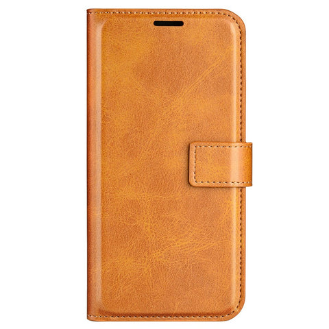 Square Magnetic Clasp Folio Flip Mobile Phone Leather Case for OnePlus Ace 5G/10R 5G, Full Coverage Anti-drop Wallet Design Stand Phone Cover