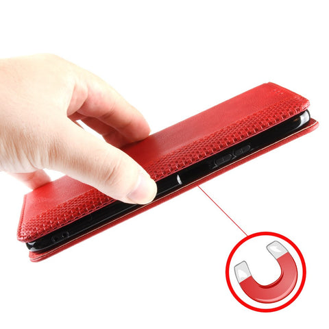 For OnePlus Ace 5G/10R 5G PU Leather Vintage Phone Case Stand Magnetic Absorption Wallet Flip Book Cover