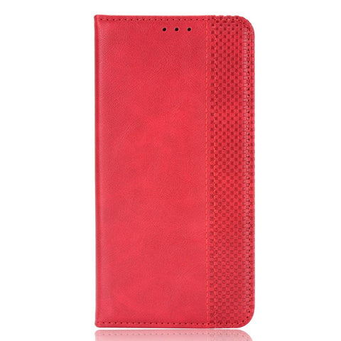 For OnePlus Ace 5G/10R 5G PU Leather Vintage Phone Case Stand Magnetic Absorption Wallet Flip Book Cover