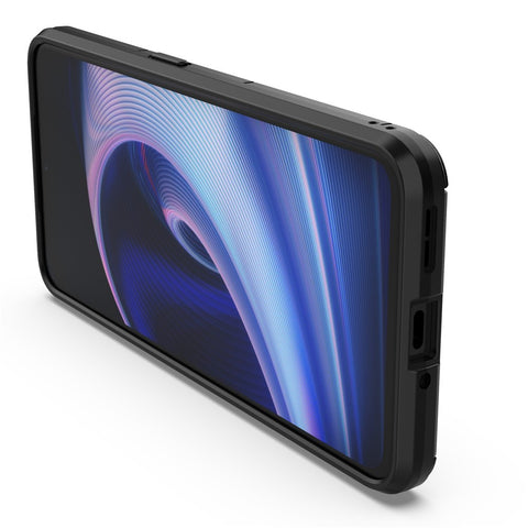 For OnePlus Ace 5G/10R 5G TPU + PC Military Grade Protective Phone Case Non-slip Ring Kickstand Cover