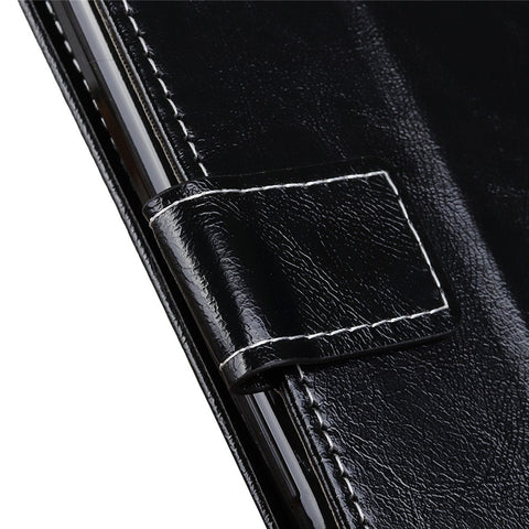 For OnePlus Nord 2T 5G Retro Crazy Horse Texture PU Leather Magnetic Flip Case TPU Protect Inner Shell Stand Wallet Protective Phone Cover