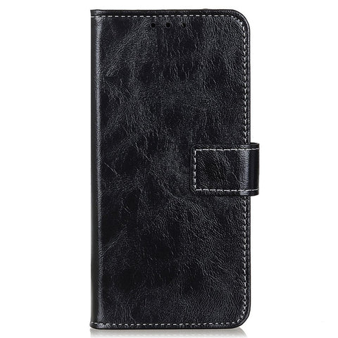 For OnePlus Nord 2T 5G Retro Crazy Horse Texture PU Leather Magnetic Flip Case TPU Protect Inner Shell Stand Wallet Protective Phone Cover
