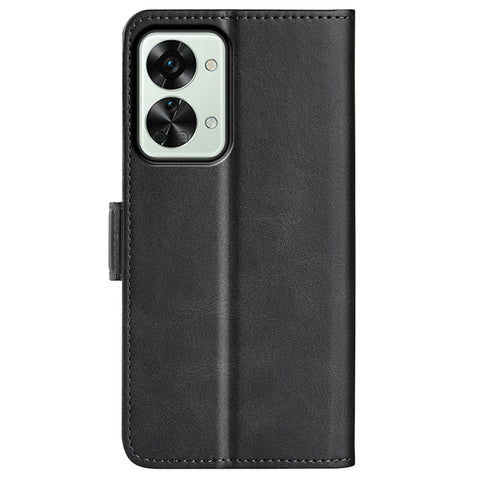 For OnePlus Nord 2T 5G Folio Flip Anti-fall Magnetic Cell Phone Case Stand PU Leather Wallet Style Cover