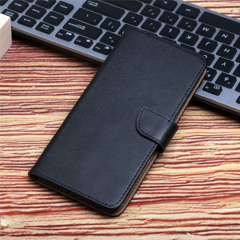 HT02 For OnePlus 10T 5G / Ace Pro 5G Nappa Texture Phone Case Genuine Leather Wallet Stand Drop-proof Cover