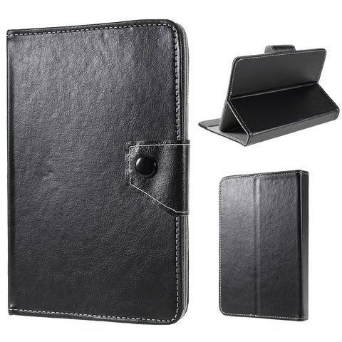 Crazy Horse Texture Leather Case Universal Tablet Cover for 10-inch Tablets - Rose