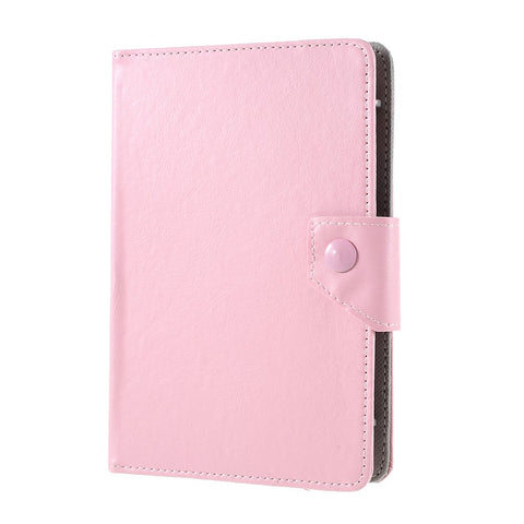 Crazy Horse Texture Leather Case Universal Tablet Cover for 10-inch Tablets - Rose