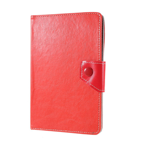 Crazy Horse Texture Leather Case Universal Tablet Cover for 10-inch Tablets - Rose