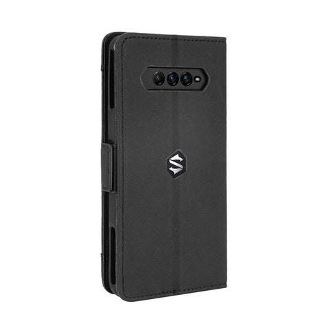 Multiple Card Slots Wallet Leather Phone Case with Stand for Xiaomi Black Shark 4 / 4 Pro Protection Cover