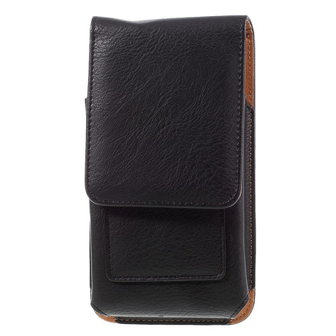 Universal Belt Clip Leather Holster Pouch for Huawei Mate 8/Galaxy A9/A8