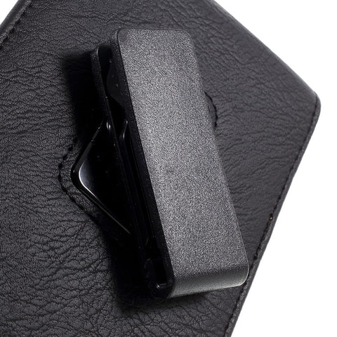 Universal Belt Clip Leather Holster Pouch for Huawei Mate 8/Galaxy A9/A8