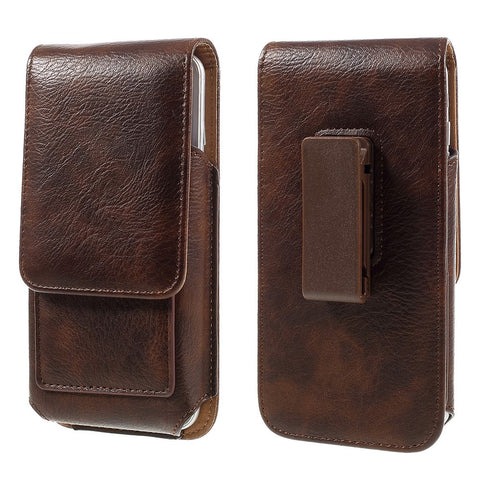 For iPhone 6s Plus / 6 Plus Belt Leather Case Pouch Cover, Size: 16 x 8.4 x 1.8cm