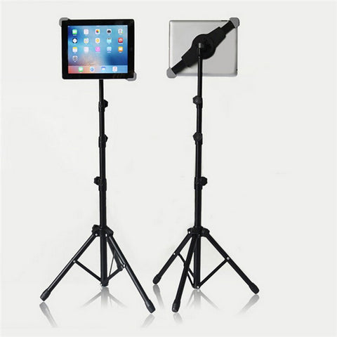Aluminum Alloy Tablet Tripod Holder Retractable Stand (Third Generation) for 7