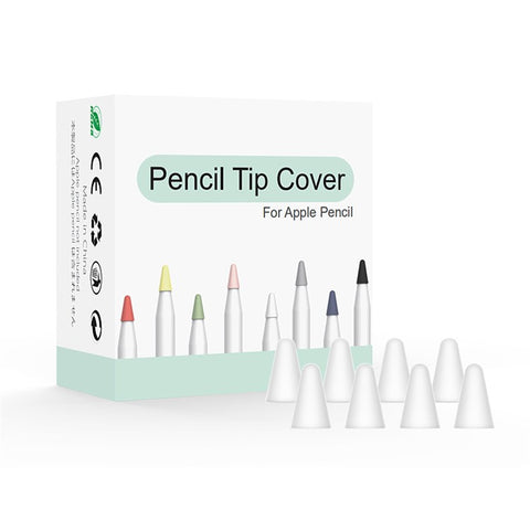 8Pcs Universal Wear Resistant Replacement Pen Nib Cases for Apple Pencil/Pencil (2nd Generation)