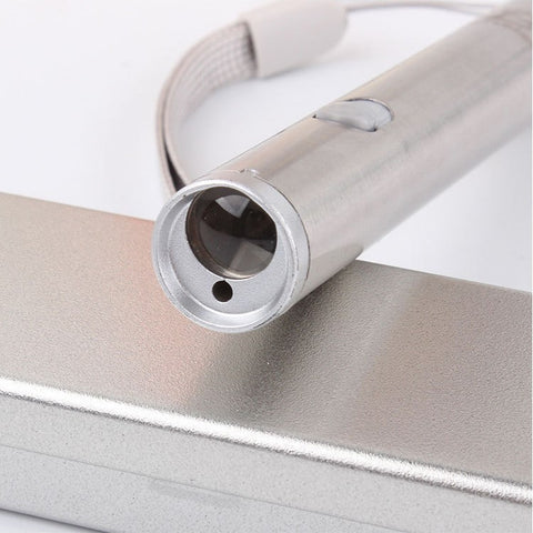 Laser Funny Cat Stick Toy 2 in 1 Red Laser Pen LED Flashlight Exercise Training Tool