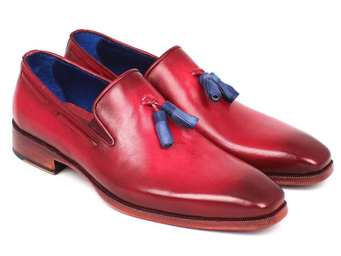 Paul Parkman Men's Tassel Loafer Burgundy (ID#5141BUR)