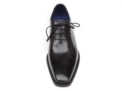 Paul Parkman Men's Plain Toe Oxfords Whole-cut Black (ID#025-BLK)