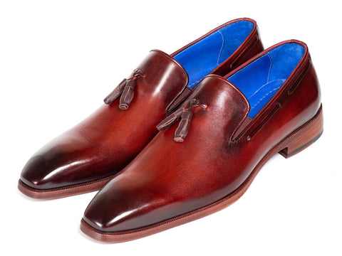 Paul Parkman Men's Tassel Loafer Garnet Brown (ID#5141GBRW)