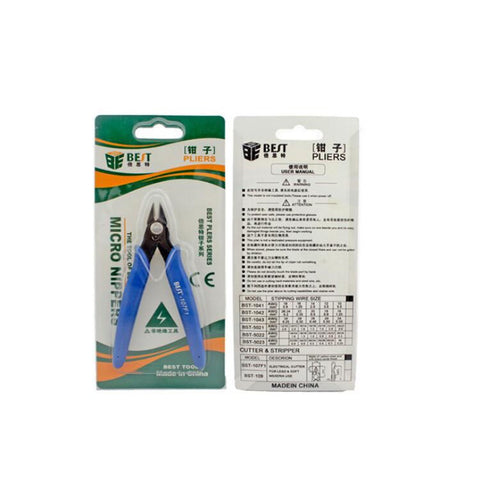 BEST BST-107F1 Electrical Wire Cable Cutters Tool Mini Pliers for Microelectronic Repairing