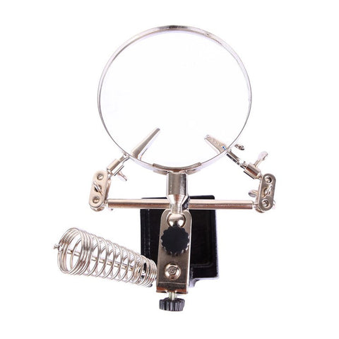 BEST BST-268Z 5X Electronic Maintenance Fixed Magnifying Glass with Clips