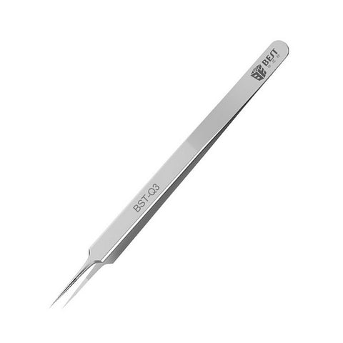 BEST BST-Q3 202 Stainless Steel Precision Jumper Wire Tweezers Hand Tool
