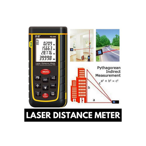 80M Laser Distance Meter Handheld Digital Range Finder Distance Meter Measure Test Tool