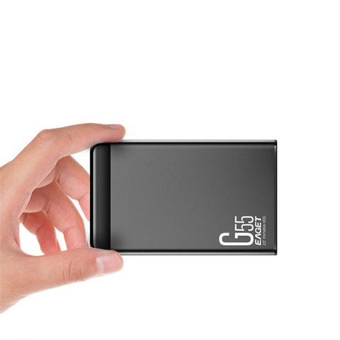 EAGET G55 1TB 2.5 Inch Portable External Hard Drive USB 3.0 HDD Storage Drive with 110MB / s Read Speed