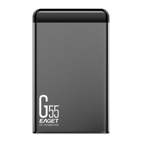 EAGET G55 2TB USB3.0 Mobile Hard Drive 2.5 Inch Metal File Data Backup Storage Hard Disk